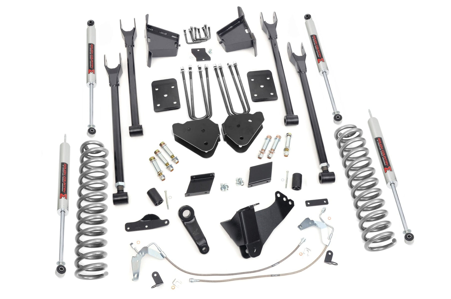 6 Inch Lift Kit | 4-Link | No OVLD | M1 | Ford F-250 Super Duty 4WD (15-16) - Susp Lift Kits 4wd