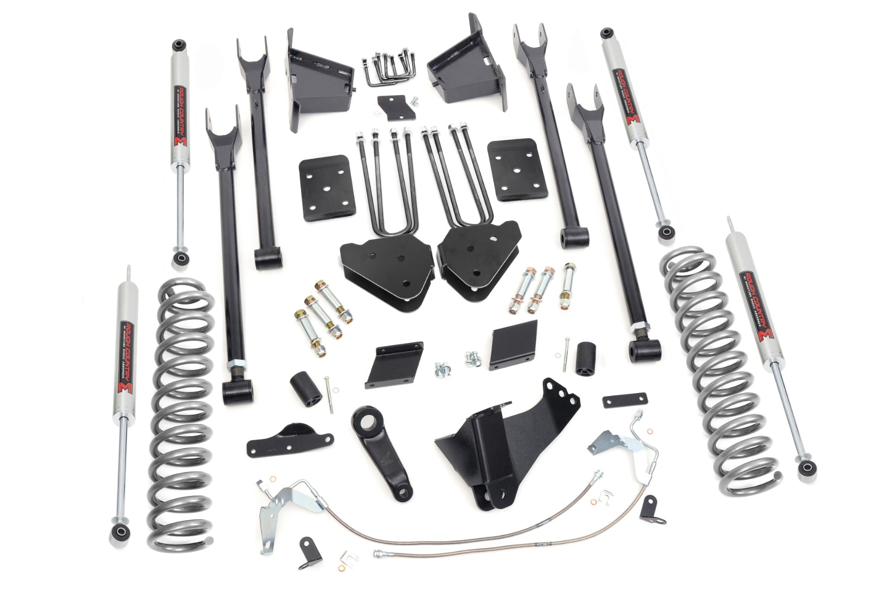 6 Inch Lift Kit | 4-Link | No OVLD | M1 | Ford F-250 Super Duty 4WD (15-16) - Susp Lift Kits 4wd
