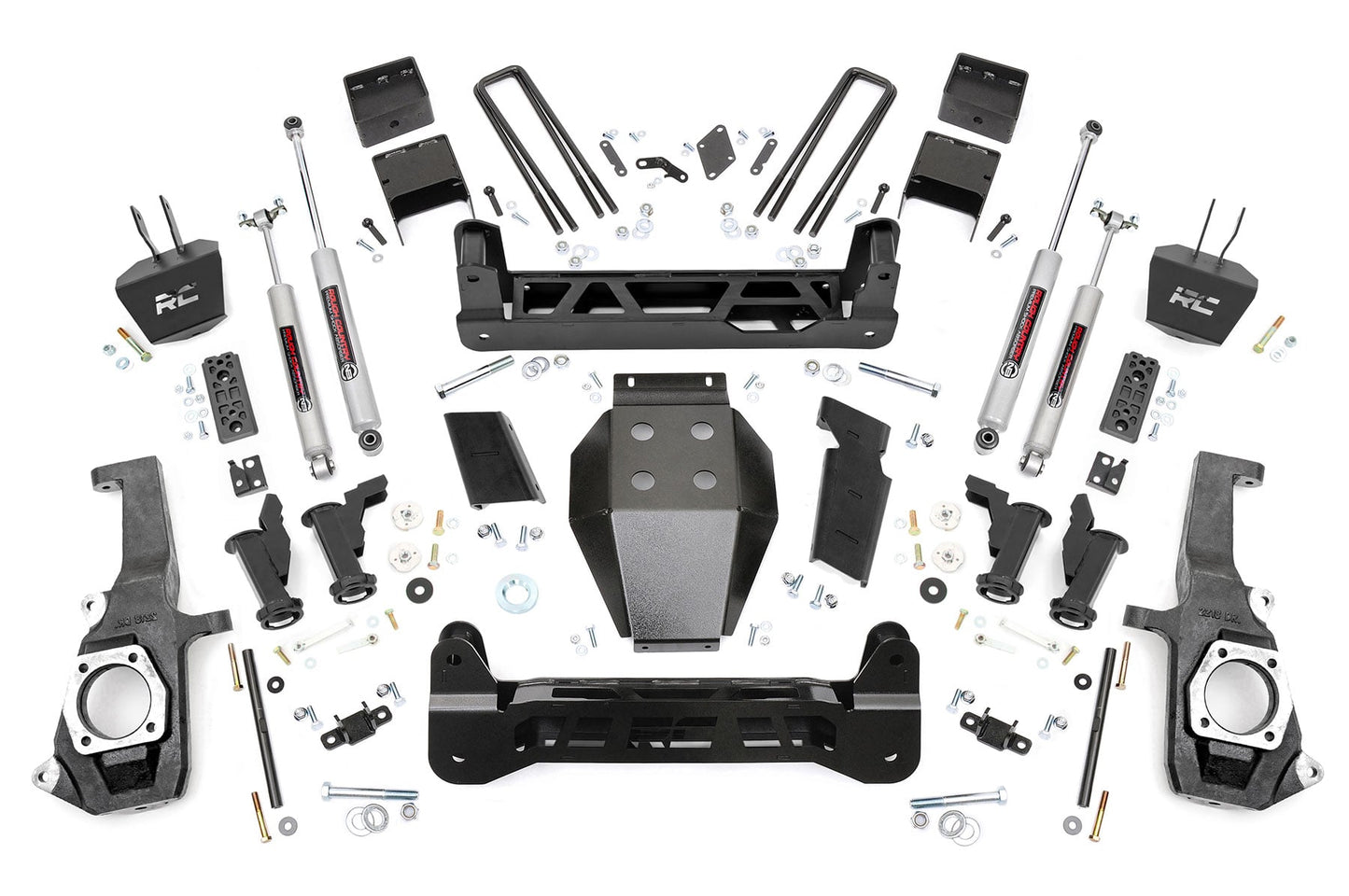 RC 7.5 Inch Lift Kit | Torsion Drop | M1 | Chevy/GMC 2500HD/3500HD (11-19) (manufacturer page)