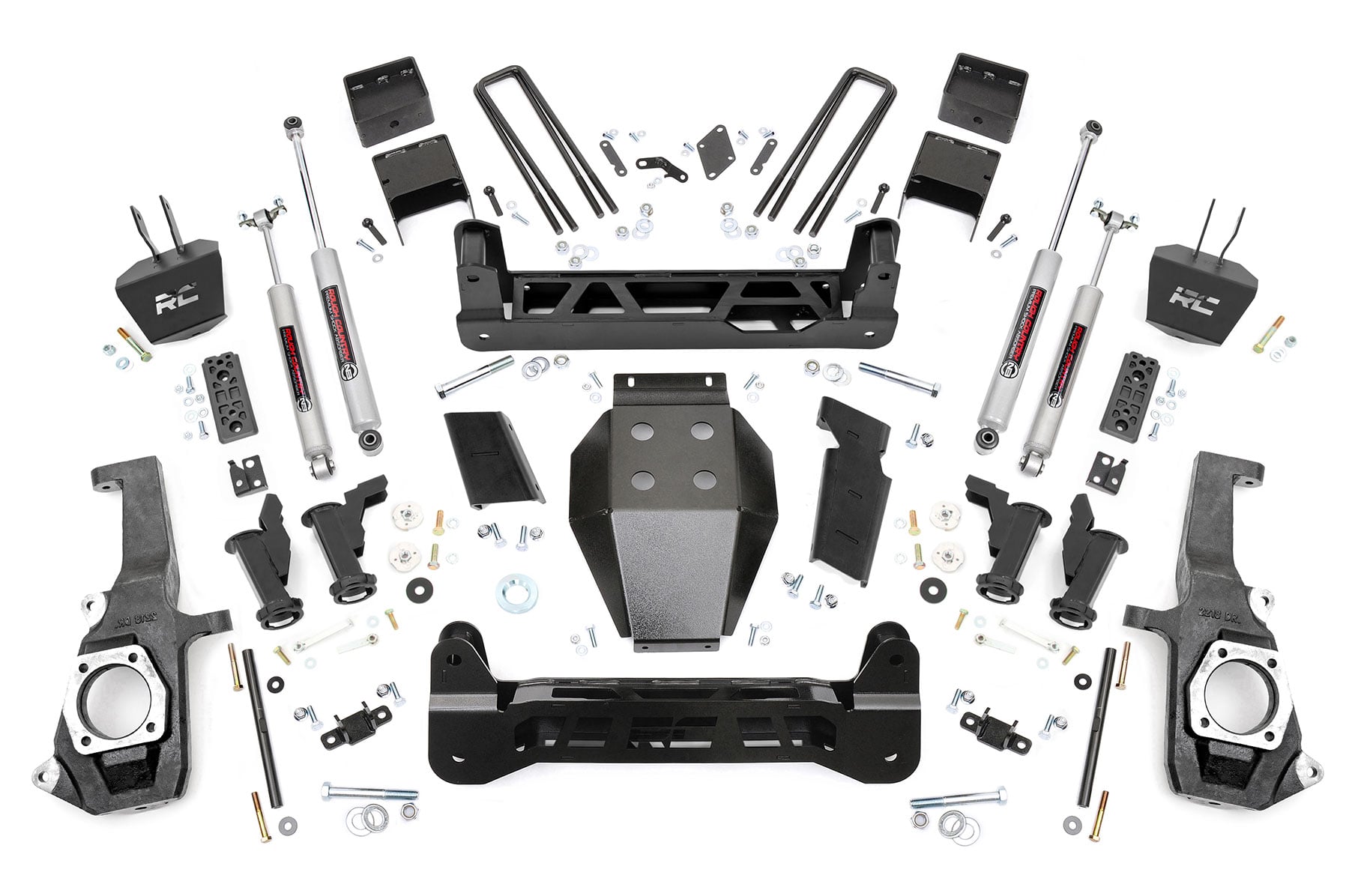 RC 7.5 Inch Lift Kit | Torsion Drop | M1 | Chevy/GMC 2500HD/3500HD (11-19) (manufacturer page)