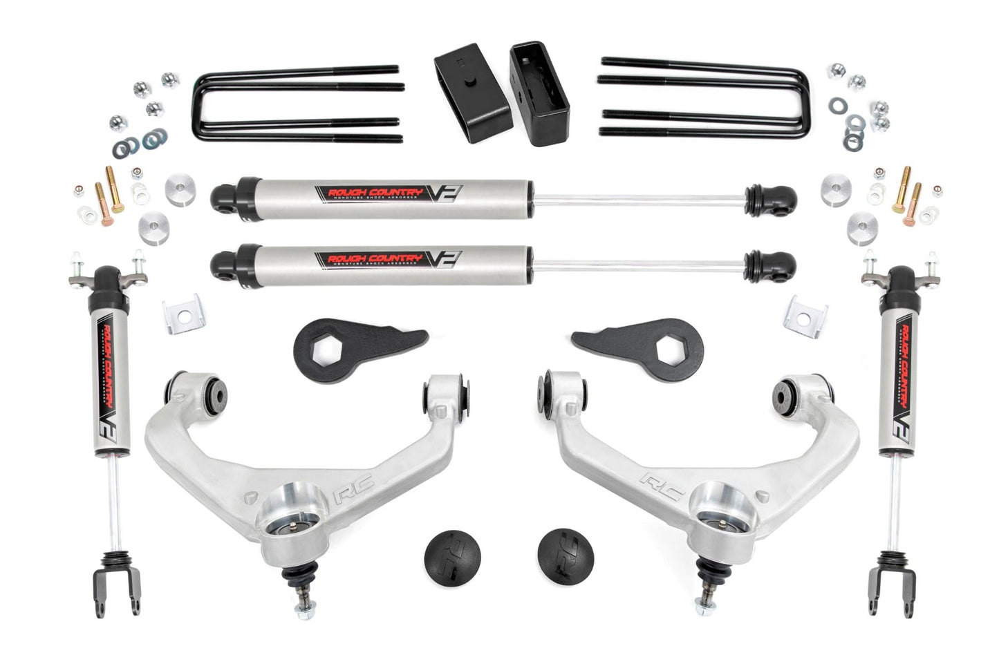3.5 Inch Lift Kit | V2 | w/ Overloads | Chevy/GMC 2500HD/3500HD (11-19) - Susp Lift Kits 4wd (Image 1 of 6)
