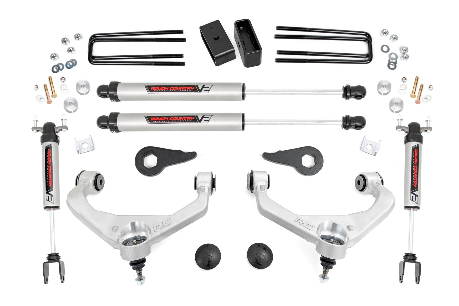 3.5 Inch Lift Kit | V2 | w/ Overloads | Chevy/GMC 2500HD/3500HD (11-19) - Susp Lift Kits 4wd (Image 1 of 6)