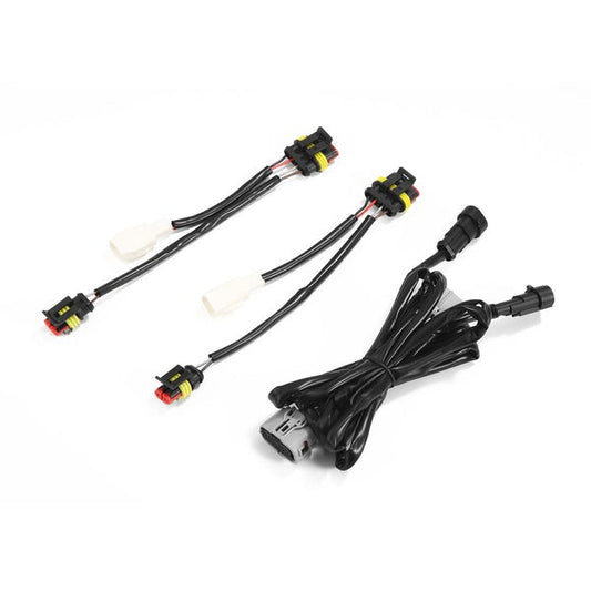 AlphaRex Headight Converters for 22-25 Toyota Tundra/Sequoia with stock LED Reflector Headlights - Relay Harnesses (Image 1 of 6)