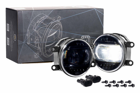 XB Evo Fog Lights: Type T (White / Set) - Fog Lights (Image 1 of 6)