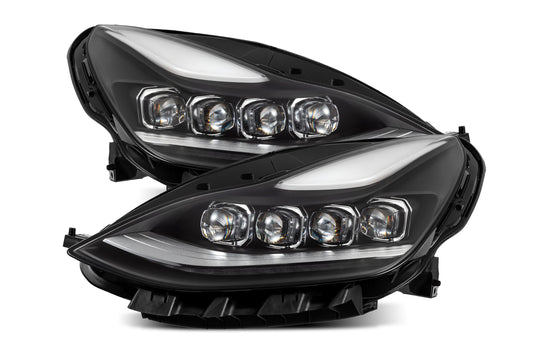 ARex Nova LED Headlights: Tesla Model 3/Y - Black (Set) - Headlights (Image 1 of 6)