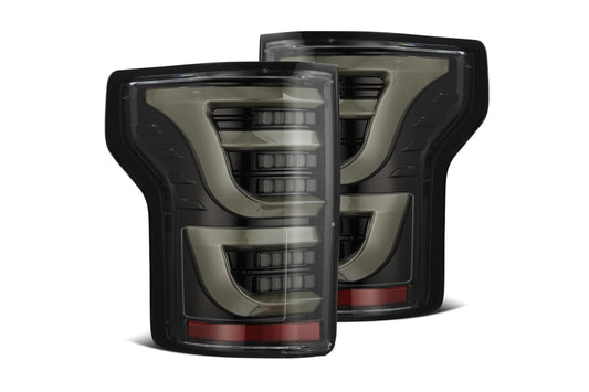 ARex Luxx LED Tail Lights: Ford F-150 (15-20) - Alpha-Black (Set) - Tail Lights (Image 1 of 6)