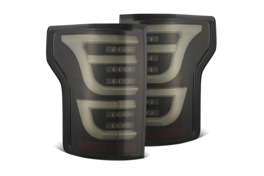 ARex Luxx LED Tail Lights: Ford F-150 (15-20) - Black (Set) - Tail Lights (Image 1 of 6)