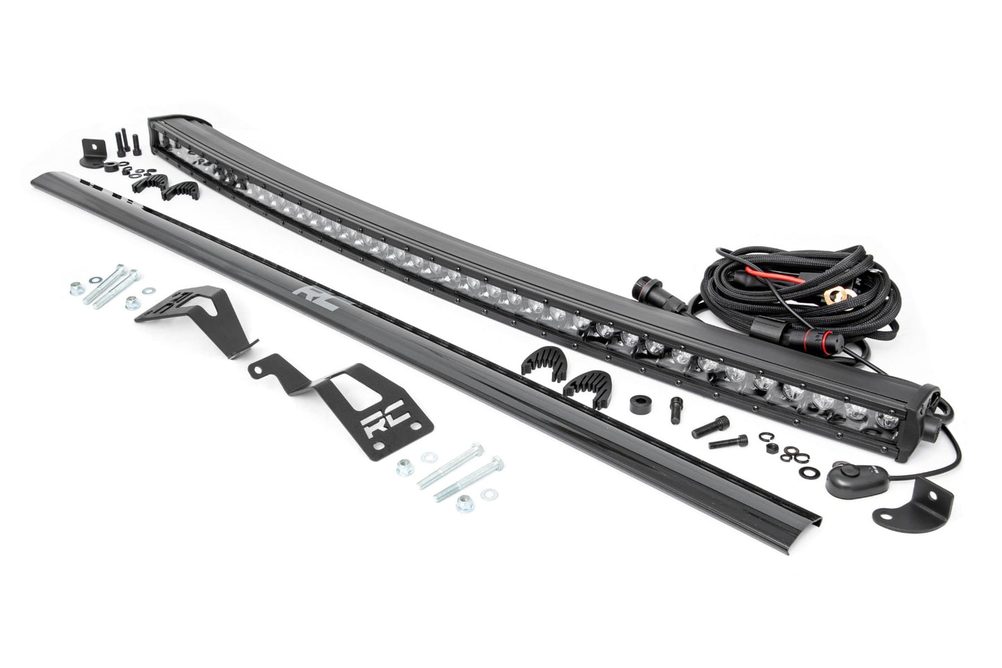 LED Light Kit | Front Mount | 40" Black Single Row | Can-Am Commander Max 1000 - Lighting & Acc (Image 1 of 6)
