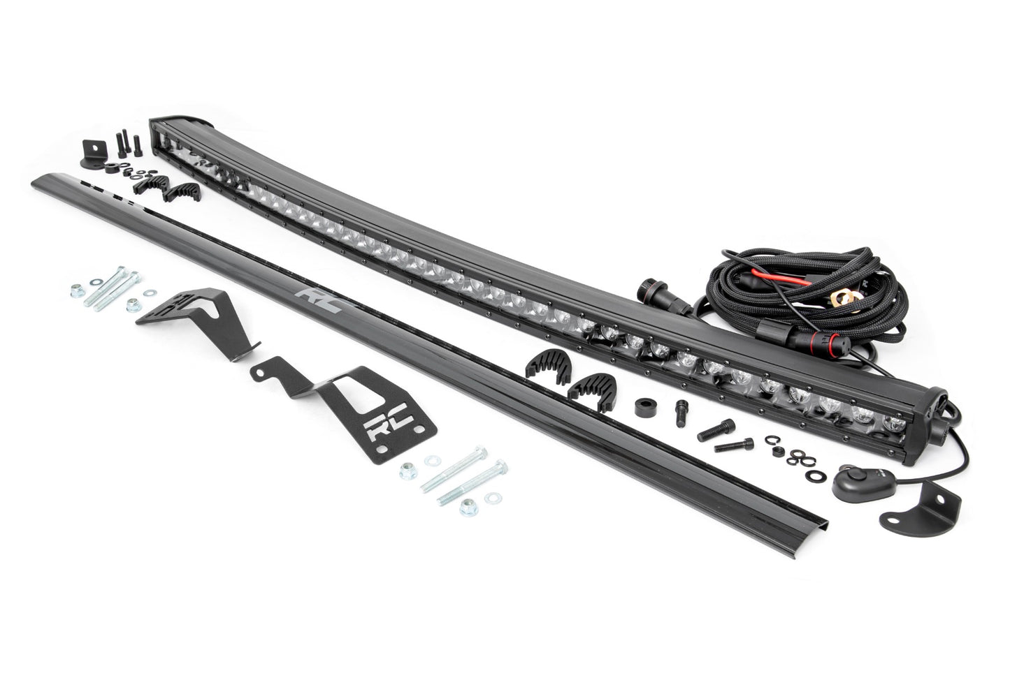 LED Light Kit | Front Mount | 40" Black Single Row | Can-Am Commander Max 1000 - Lighting & Acc (Image 1 of 6)