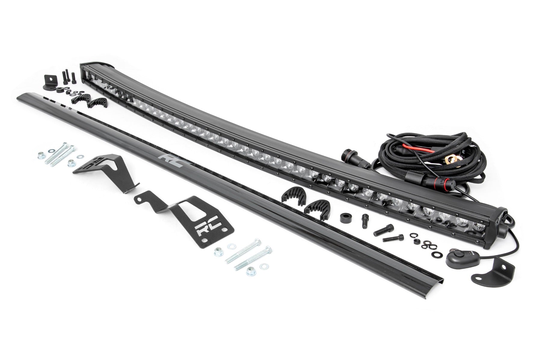LED Light Kit | Front Mount | 40" Black Single Row | Can-Am Commander Max 1000 - Lighting & Acc (Image 1 of 6)