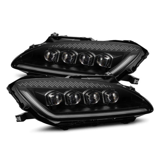 AlphaRex (NOVA-Series) 1999-2009 Honda S2000 AP1/AP2 LED Projector Headlights - Black - Headlights (Image 1 of 6)