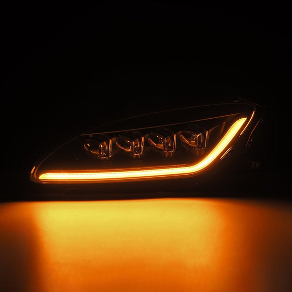 AlphaRex (NOVA-Series) 1999-2009 Honda S2000 AP1/AP2 LED Projector Headlights - Black - Headlights (Image 4 of 6)