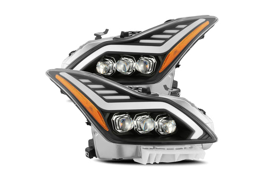 ARex Nova G2 LED Headlights: Infiniti G37 / Q60 (08-15) - Jet Black (Set) - Headlights (Image 1 of 5)