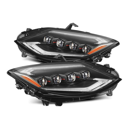 AlphaRex (NOVA-Series) 2023-up Nissan Z LED Projector Headlights - Black - Headlights (Image 1 of 6)