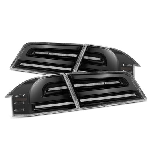 AlphaRex (LUXX-Series) 2012-2021 Tesla Model S LED Tail Lights - Alpha-Black - Tail Lights (Image 1 of 6)