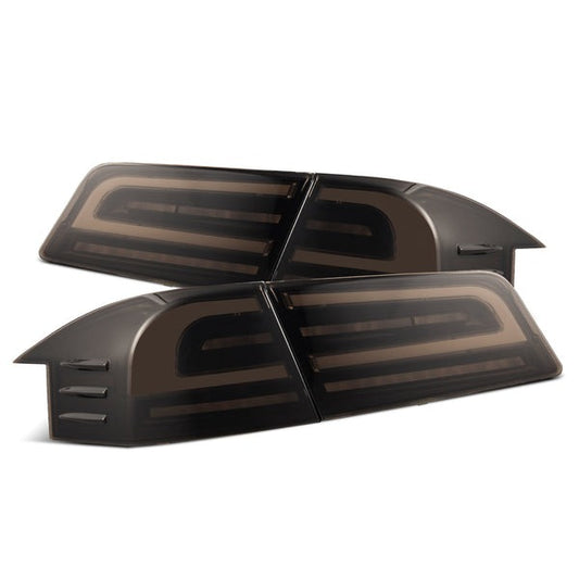 AlphaRex (LUXX-Series) 2012-2021 Tesla Model S LED Tail Lights - Black - Tail Lights (Image 1 of 6)