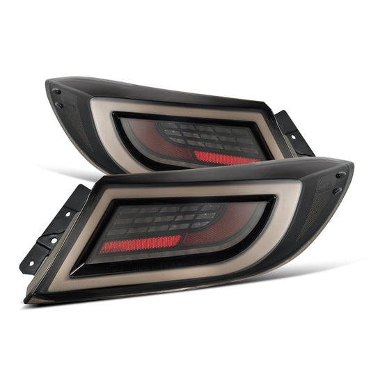 AlphaRex (LUXX-Series) 2022-2024 Toyota GR86/Subaru BRZ LED Tail Lights - Black Smoke - Tail Lights (Image 1 of 6)