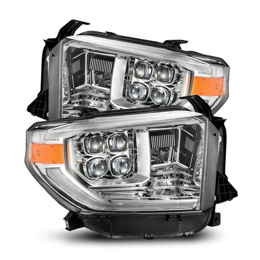 AlphaRex (Nova-Series) (14-21) Toyota Tundra LED Projector Headlights - Chrome - Headlights (Image 1 of 6)
