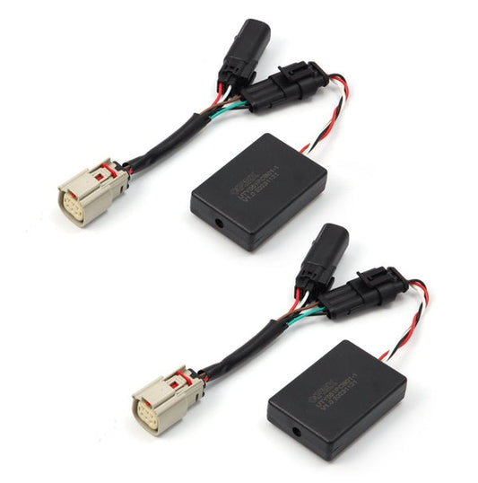 AlphaRex Tail Lights (LUXX-Series) Converters for 16-18 Chevy Silverado/GMC Sierra w/ Stock LED Tail Lights - Wiring Parts (Image 1 of 5)
