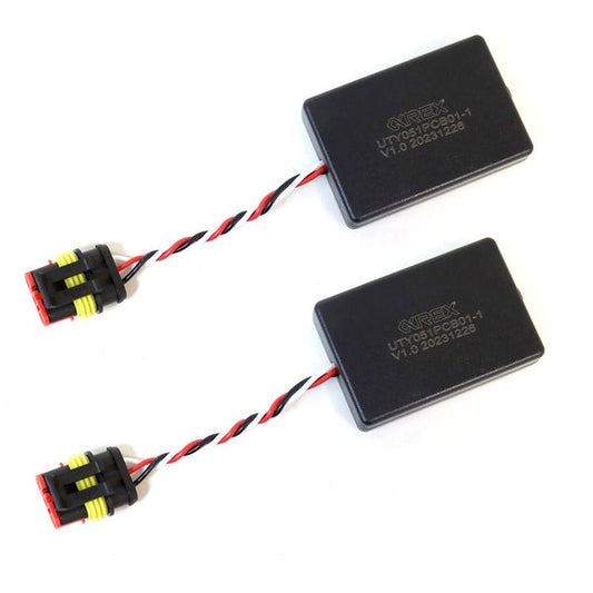 AlphaRex Tail Lights (LUXX-Series) Converters for 19-24 Chevrolet Silverado Stock LED Tail Light to Alpharex LUXX Tail Light Adapters - Wiring Parts (Image 1 of 5)