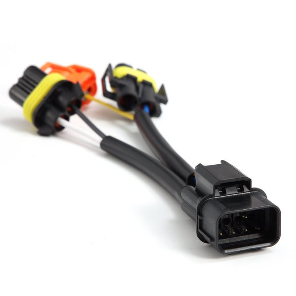 AlphaRex Headlights Converters for 16-21 Honda Civic w/ Stock LED Headlights - Wiring Parts (Image 5 of 6)