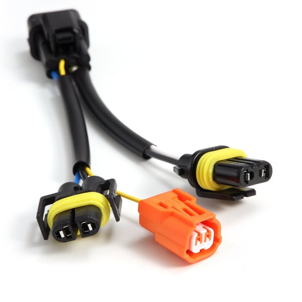 AlphaRex Headlights Converters for 16-21 Honda Civic w/ Stock LED Headlights - Wiring Parts (Image 6 of 6)