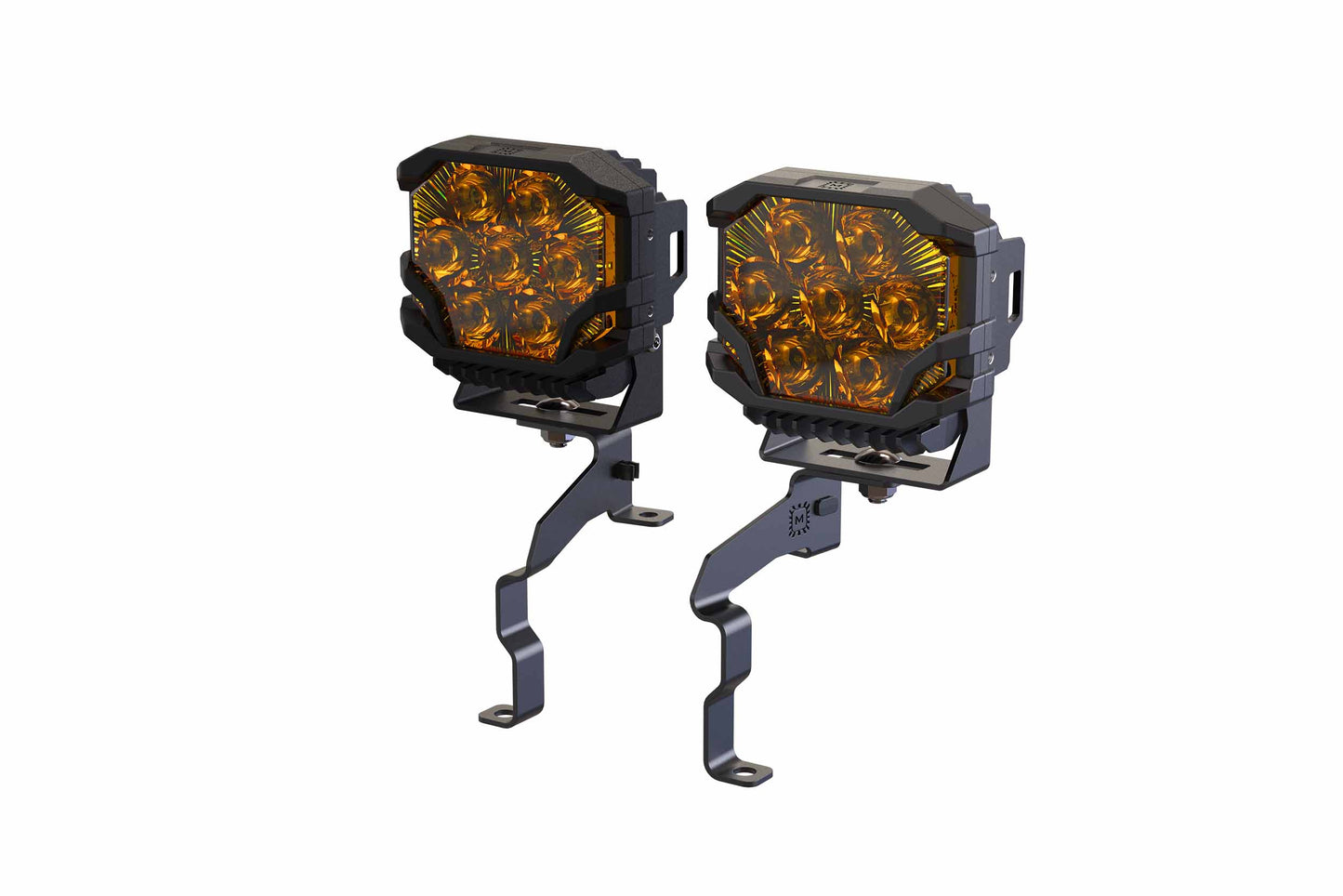 Morimoto BigBanger Ditch Light Kit: 23-27 Super Duty (NCS Yellow Combo Beam) - Off Road - Veh. Spec (Image 1 of 6)