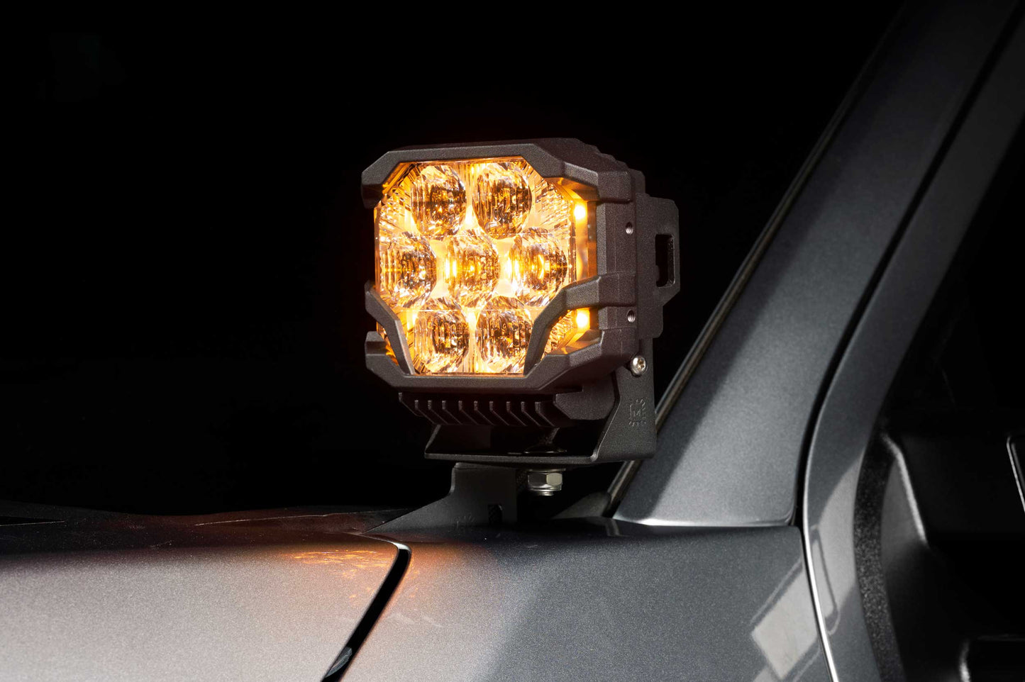 Morimoto BigBanger Ditch Light Kit: 23-27 Super Duty (NCS Yellow Combo Beam) - Off Road - Veh. Spec (Image 6 of 6)