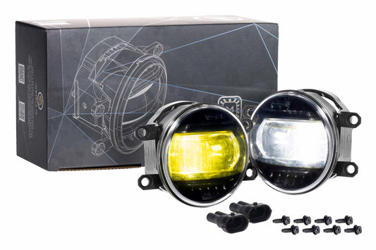 XB Evo+ Fog Lights: Type T (White + Yellow / Set) - Fog Lights (Image 1 of 6)