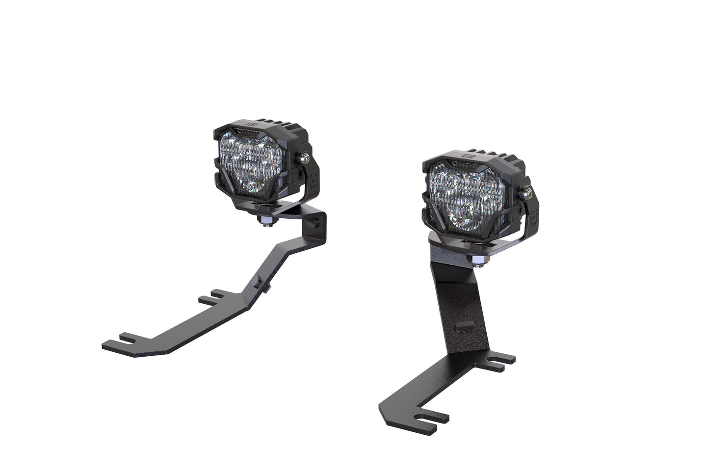 Morimoto 4Banger Ditch Light Kit: 19-24 Sierra 1500 (NCS Yellow Combo Beam) - Off Road - Veh. Spec (Image 1 of 6)
