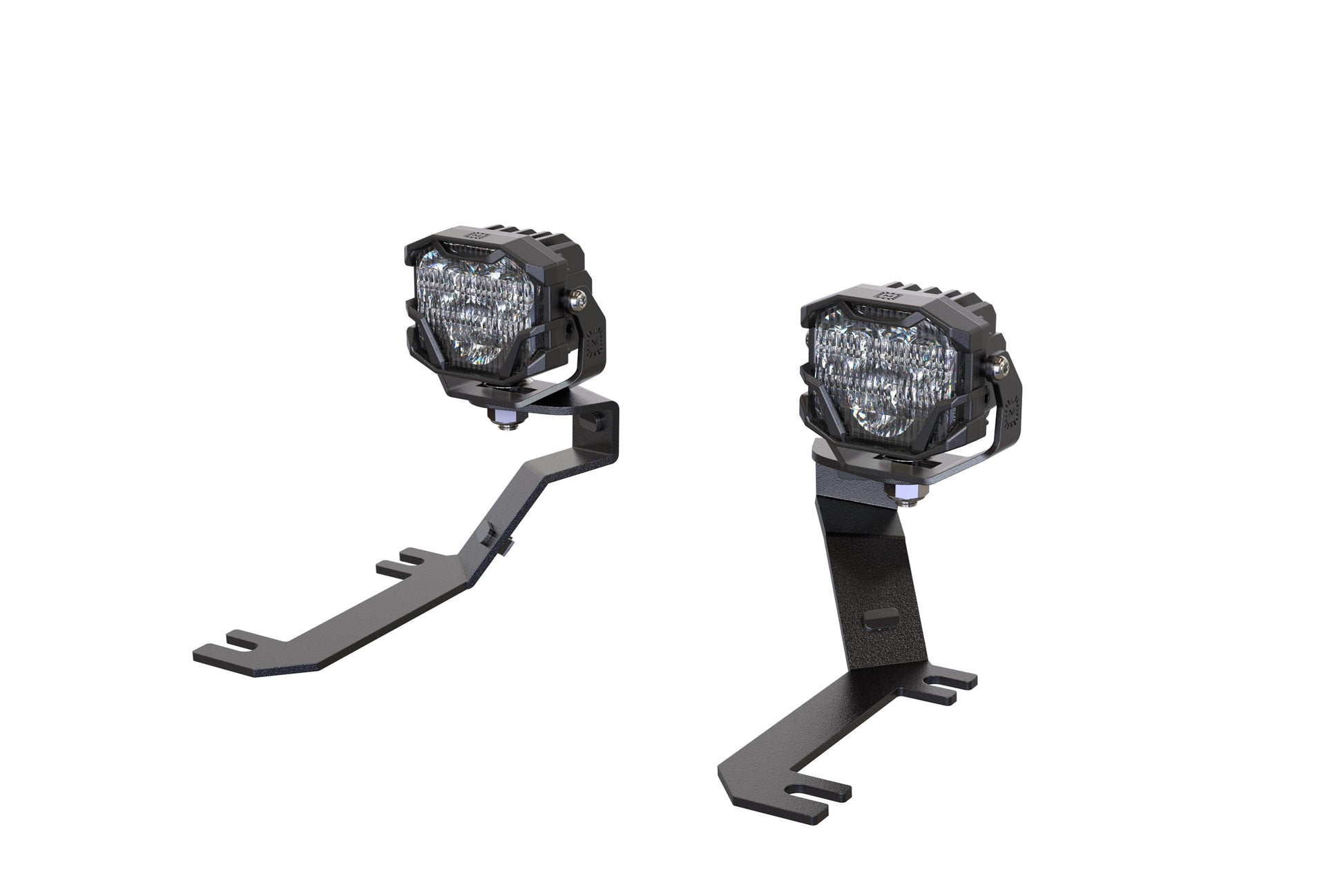 Morimoto 4Banger Ditch Light Kit: 19-24 Sierra 1500 (NCS Yellow Combo Beam) - Off Road - Veh. Spec (Image 1 of 6)