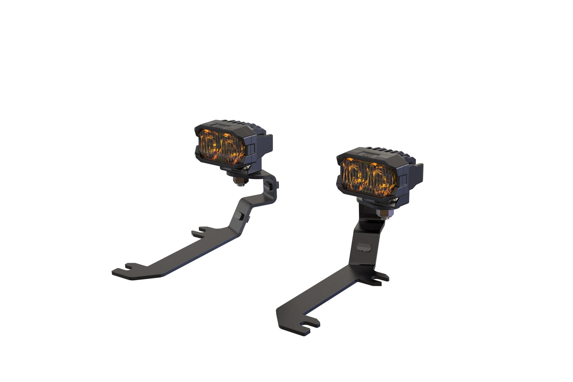 Morimoto 2Banger Ditch Light Kit: 19-24 Silverado 1500 (NCS Yellow Spot Beam) - Off Road - Veh. Spec (Image 1 of 6)