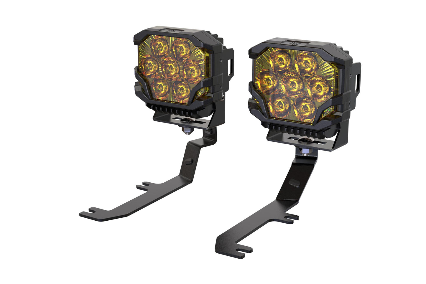 Morimoto BigBanger Ditch Light Kit: 20-24 Sierra HD (NCS White Combo Beam) - Off Road - Veh. Spec (Image 1 of 6)