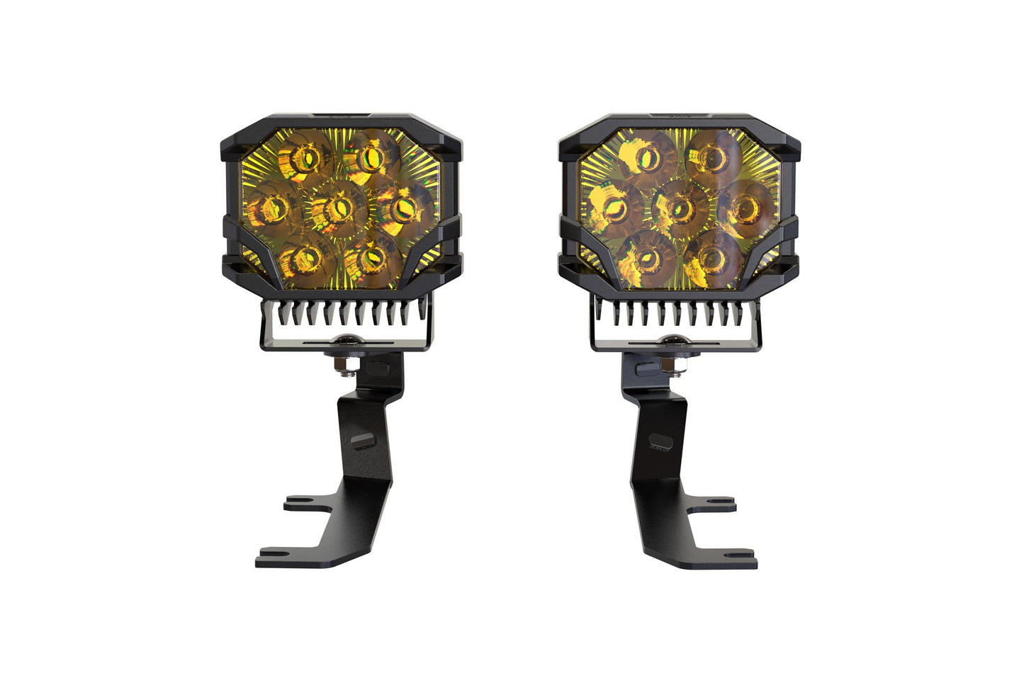 Morimoto BigBanger Ditch Light Kit: 20-24 Sierra HD (NCS White Combo Beam) - Off Road - Veh. Spec (Image 2 of 6)