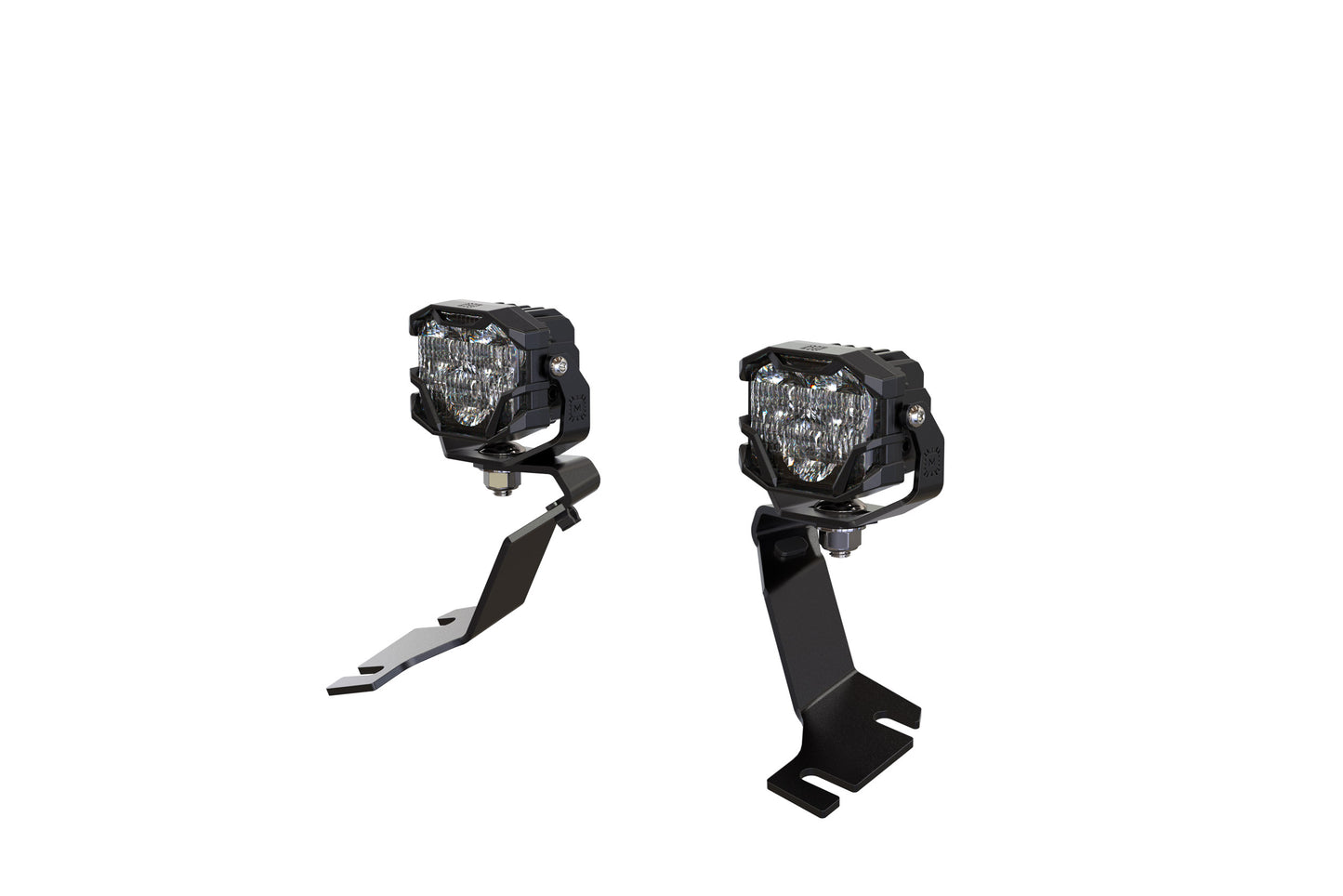 Morimoto 4Banger Ditch Light Kit: 13-26 Ford Transit (NCS Yellow Spot Beam) - Off Road - Veh. Spec (Image 1 of 6)