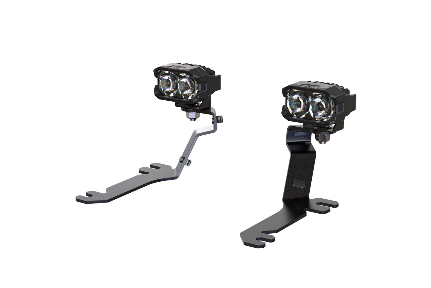 Morimoto 2Banger Ditch Light Kit: 18-23 Ford Mustang (NCS White Flood Beam) - Off Road - Veh. Spec (Image 1 of 6)