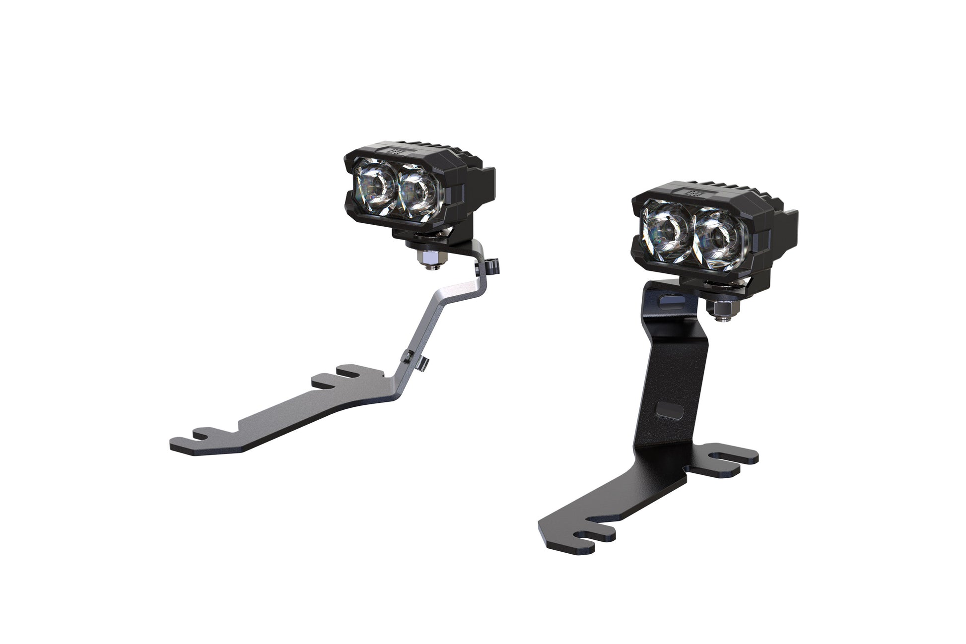 Morimoto 2Banger Ditch Light Kit: 18-23 Ford Mustang (NCS White Flood Beam) - Off Road - Veh. Spec (Image 1 of 6)