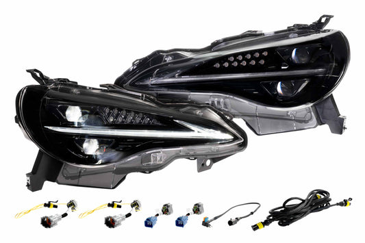 XB LED Headlights: FR-S / BRZ / GT86 (12-20 / Gen II / Set) - Headlights (Image 1 of 6)