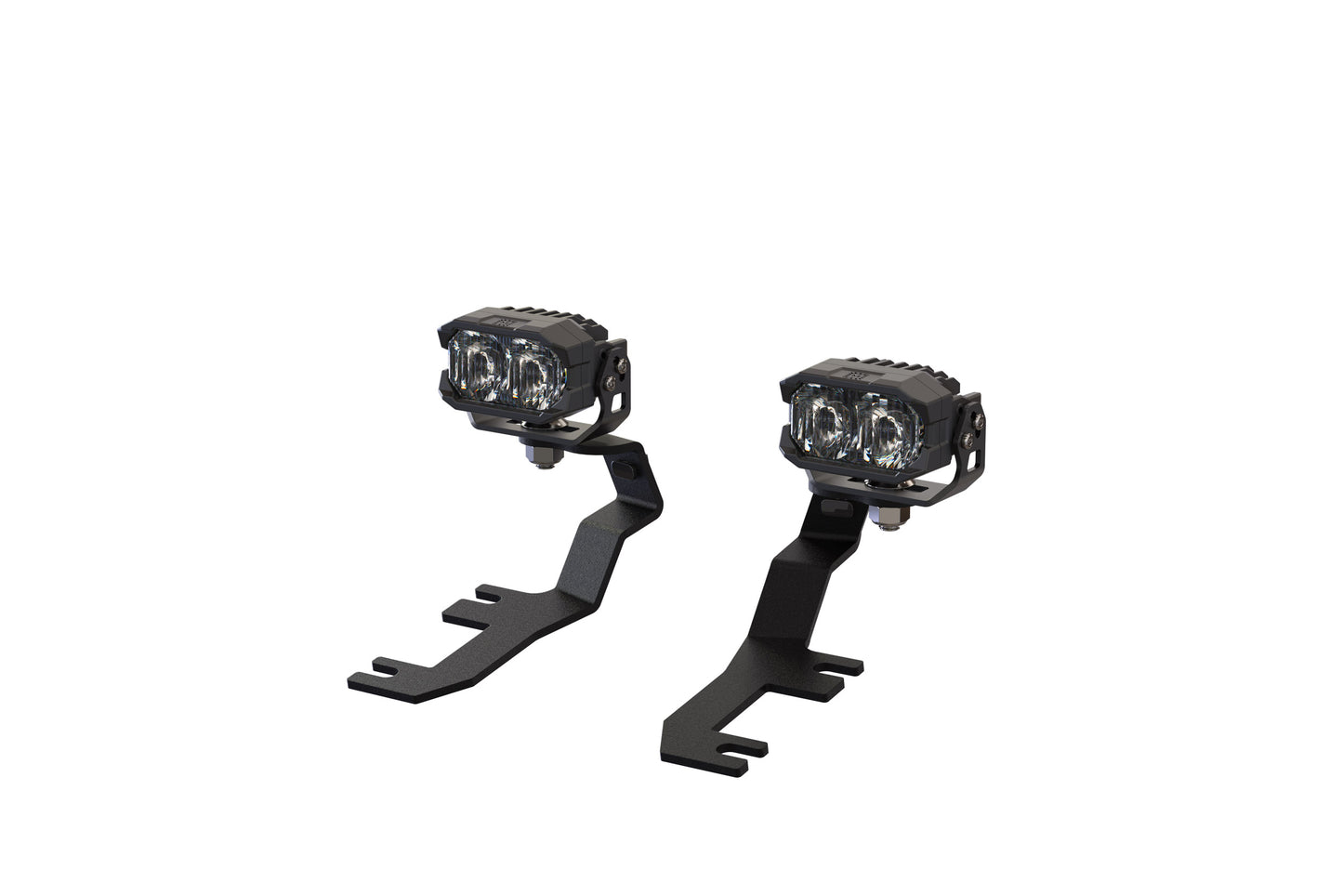 Morimoto 2Banger Ditch Light Kit: 15-22 Canyon (NCS Yellow SAE Wide Beam) - Off Road - Veh. Spec (Image 1 of 6)