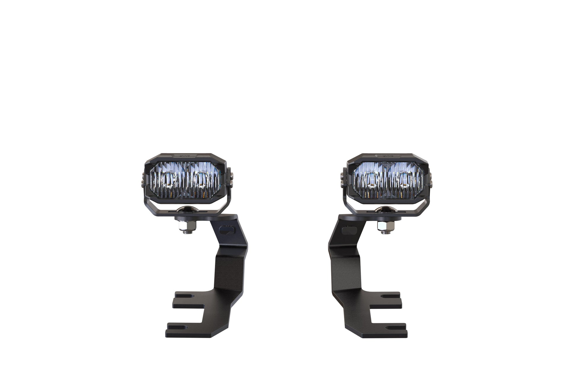 Morimoto 2Banger Ditch Light Kit: 15-22 Canyon (NCS Yellow SAE Wide Beam) - Off Road - Veh. Spec (Image 2 of 6)