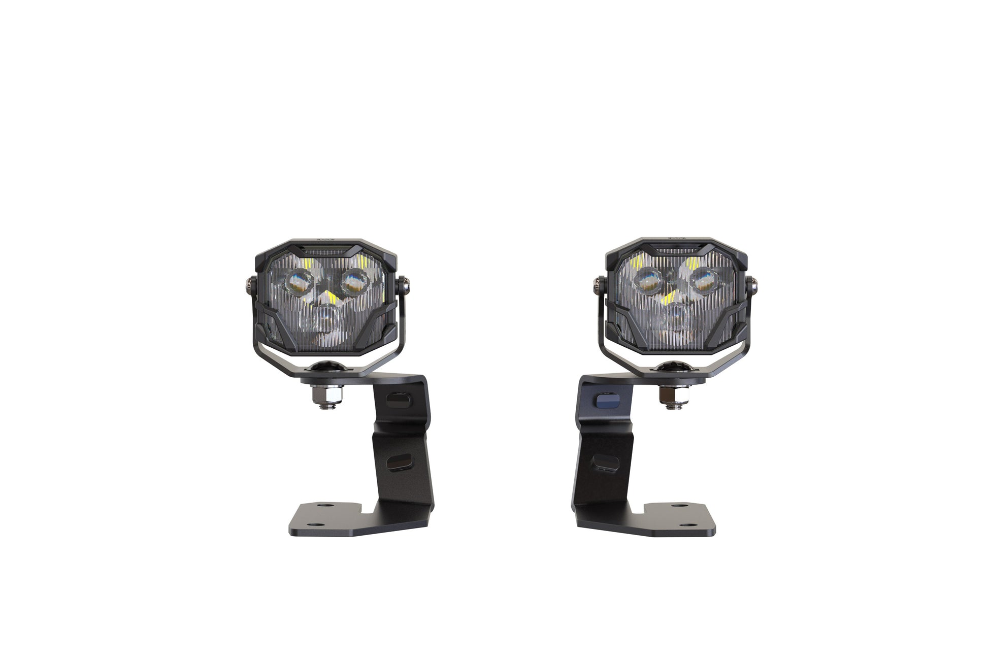 Morimoto 4Banger Ditch Light Kit: 03-10 Cayenne (NCS White SAE Wide Beam) - Off Road - Veh. Spec (Image 2 of 6)