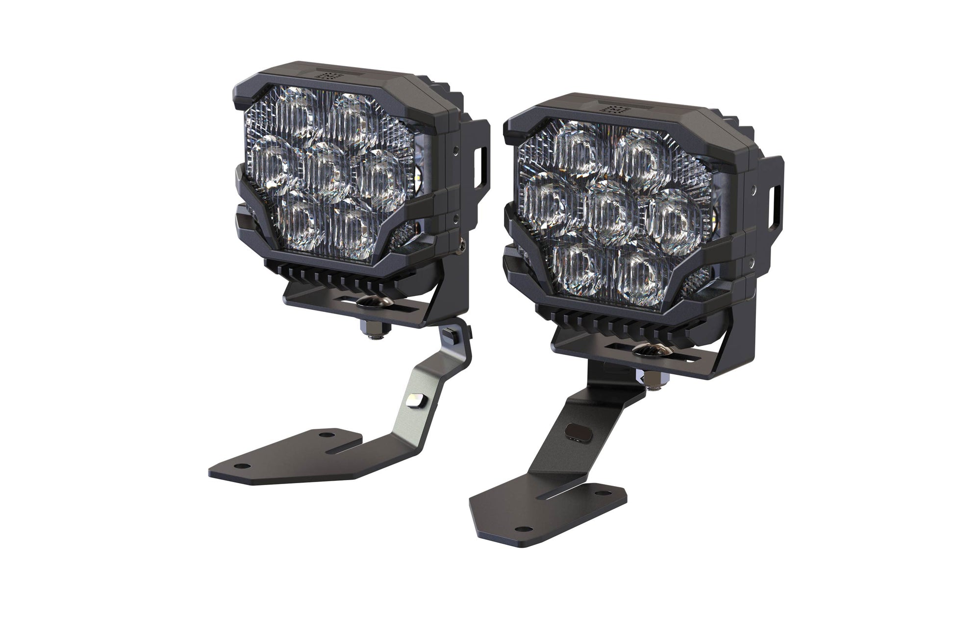 Morimoto BigBanger Ditch Light Kit: 03-10 Cayenne (NCS Yellow Spot Beam) - Off Road - Veh. Spec (Image 1 of 6)