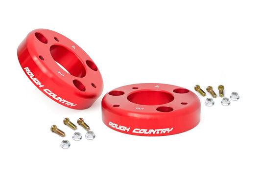 2 Inch Leveling Kit | Red | Ford F-150 (14-26)/Raptor (19-20) - Leveling Kits (Image 1 of 5)