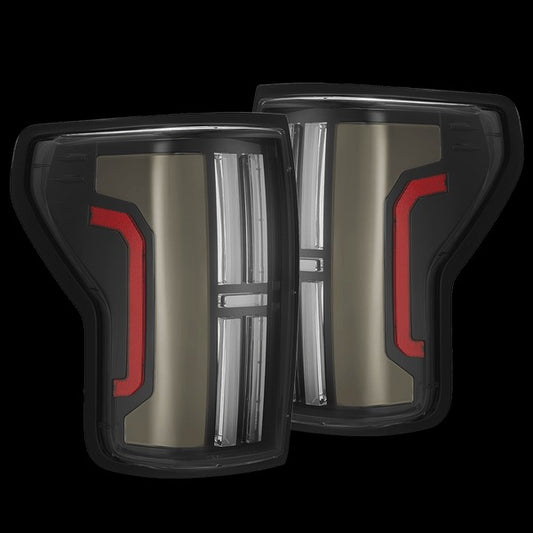 AlphaRex (NOVA-Series) 2007-2013 Toyota Tundra Prismatic LED Tail Lights - Black - Tail Lights (Image 1 of 6)