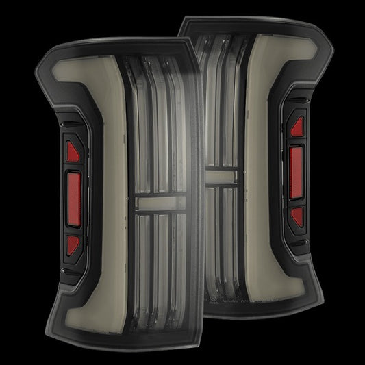 AlphaRex (NOVA-Series) 2024+ Toyota Tacoma Prismatic LED Tail Lights - Alpha-Black - Tail Lights (Image 1 of 6)