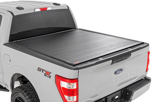 Hard Roll Up Bed Cover | 5'7" Bed | Ford F-150 (15-26)/F-150 Lightning (22-26) - Bed Covers (Image 1 of 6)