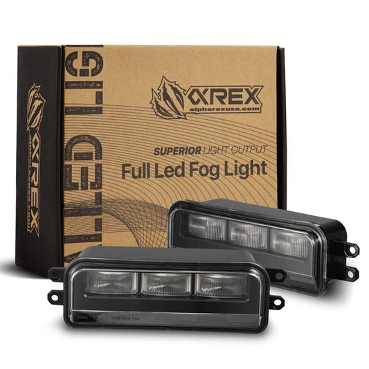 AlphaRex 2022+ Toyota Trucks DoubleTap Dual Color LED Projector Fog Lights - Fog Lights (Image 1 of 6)