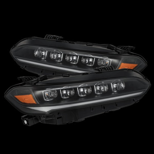 AlphaRex (NOVA-Series) 2022-2024 Honda Civic LED Projector Headlights - Black - Headlights (Image 1 of 5)