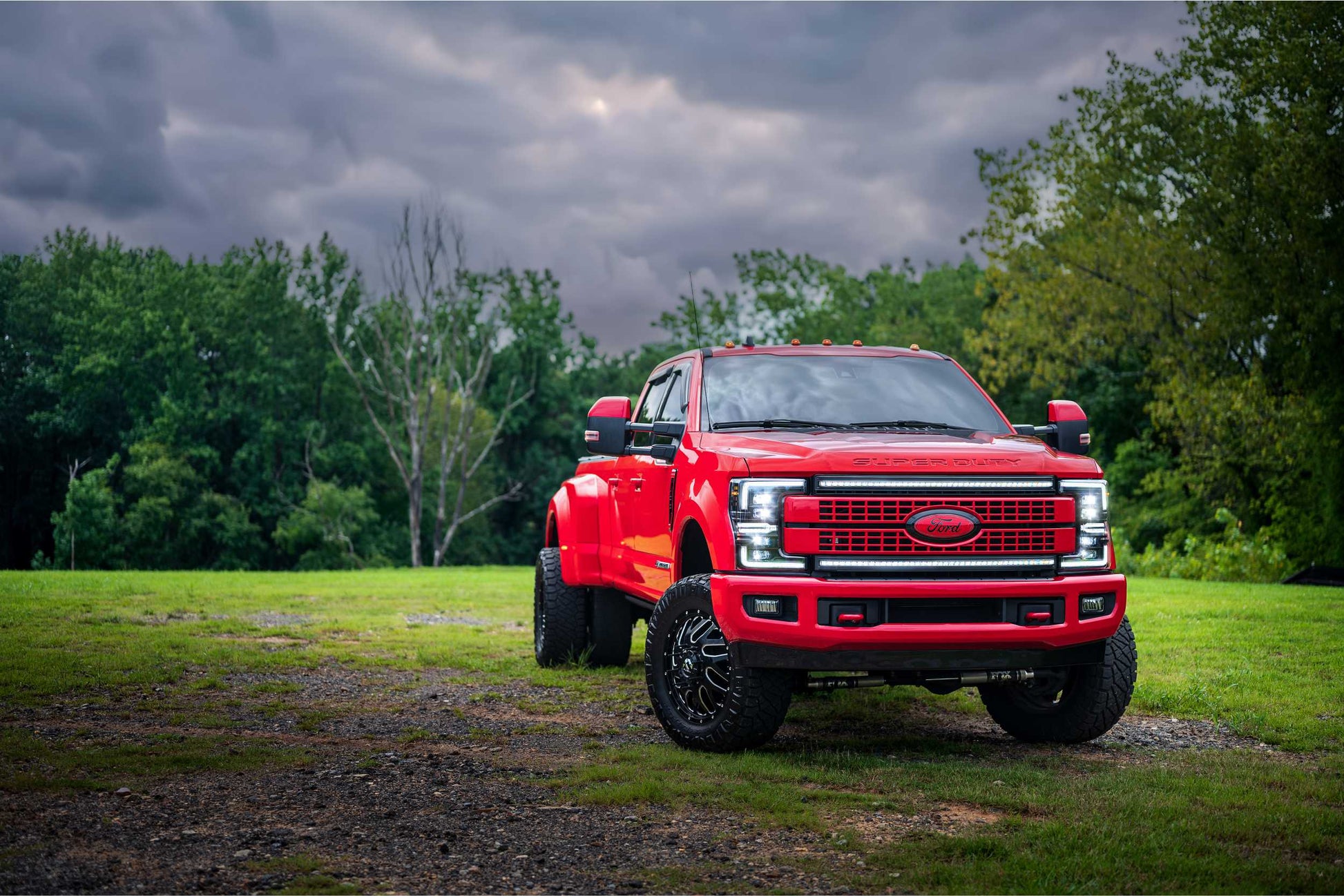 17-19 Ford Super Duty White DRL Heads and Red Tails - Kits (Image 2 of 3)