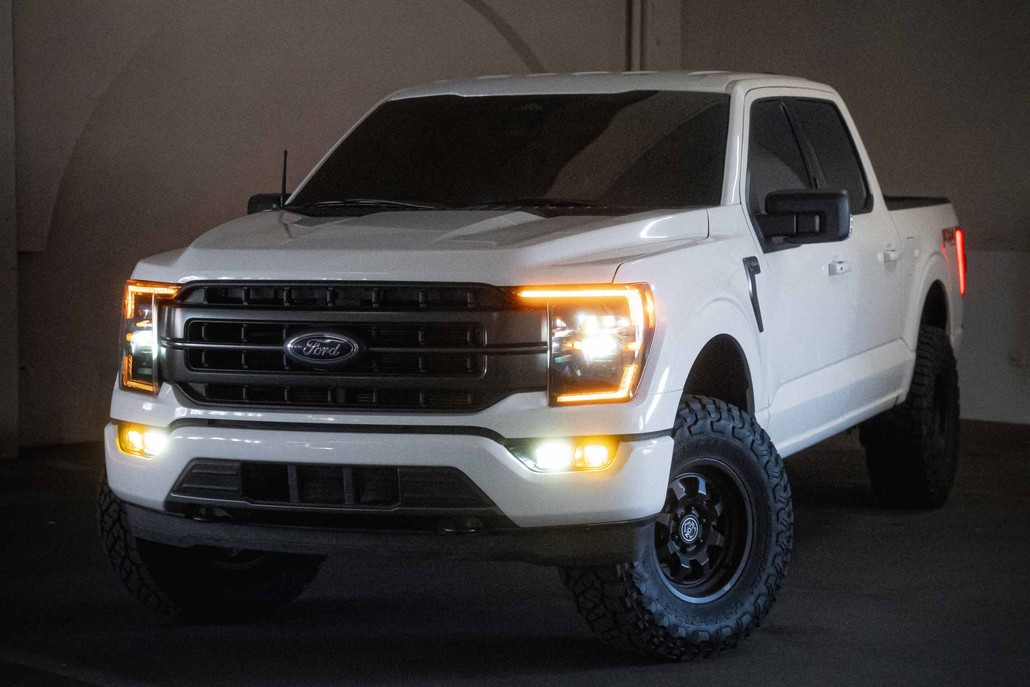 21-23 F-150 OE LED 4Banger Fog Light Kit: NCS Dual Color - Off Road - Veh. Spec (Image 5 of 6)